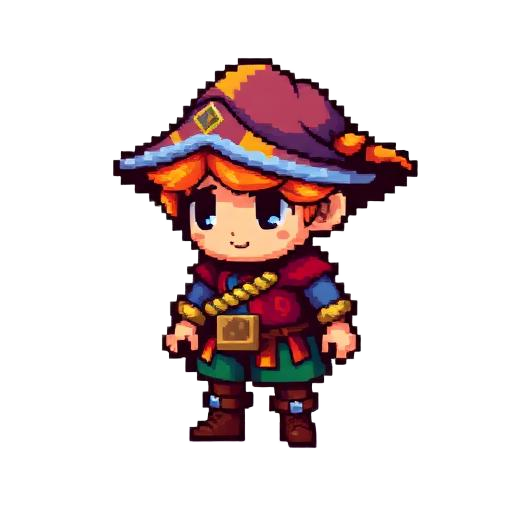 Aperçu pixel art style RPG 16-bit